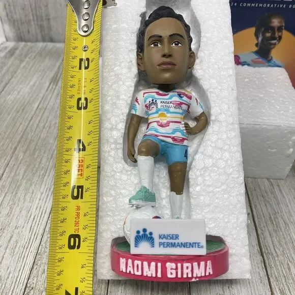 San Diego Wave FC Exclusive NAOMI GIRMA BOBBLEHEAD Soccer USWNT 2024 Game 8/24 - Picture 2 of 13